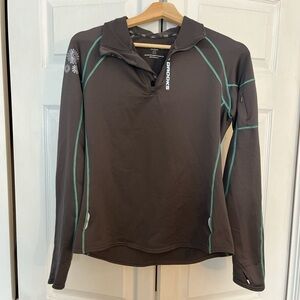 Brooks Dusky Purple Running Quarterzip (Size Medium)— BNWOT